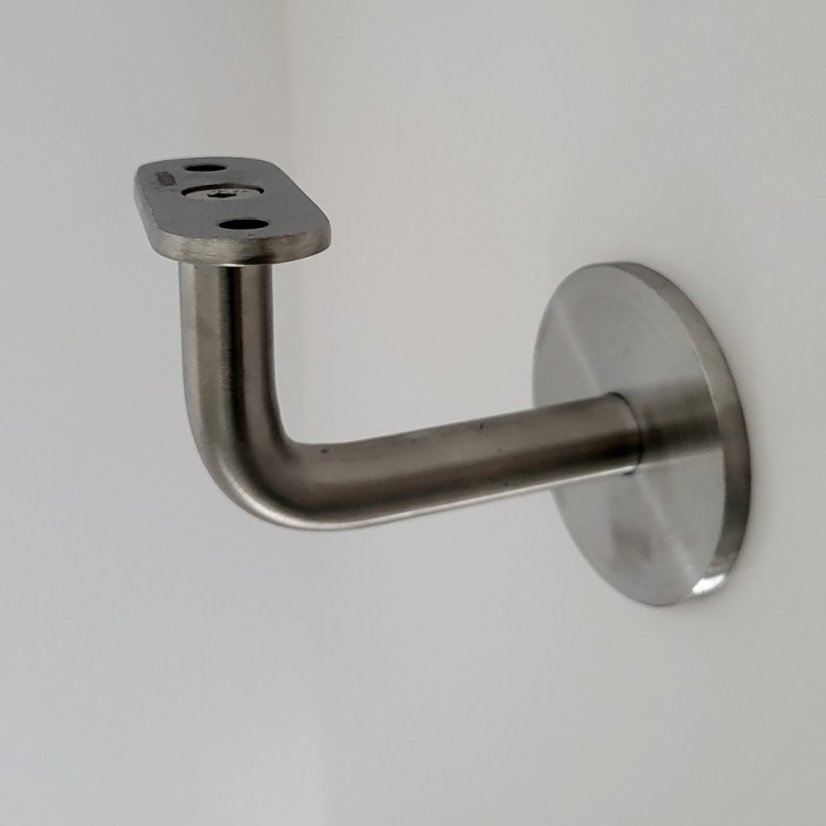 Handlaufhalter Edelstahl - Flach