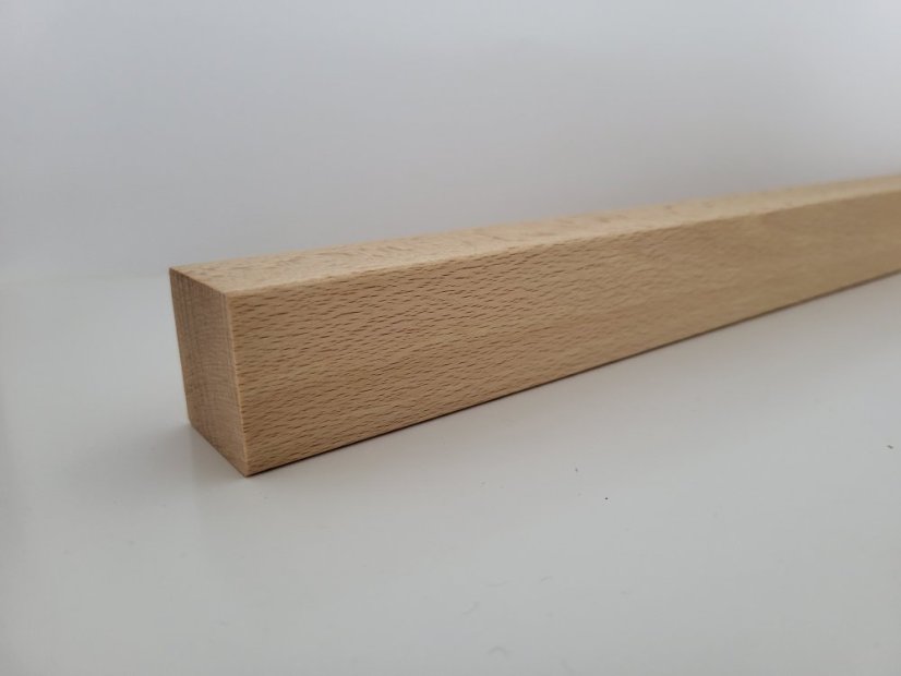 PROSCHODY Madlo 45x45  s LED osvetlením - Drevo: Buk, Ošetrenia: Prírodný olej