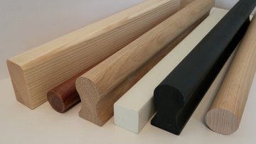 Dřevěná Madla od výrobce za nejlepší ceny. Nejširší výběr s rychlým dodáním. - Madlo kruhové velikost - 45mm