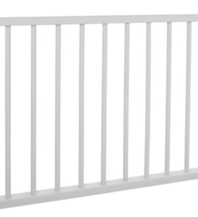 PROSCHODY Zábradlí Hradec bílé