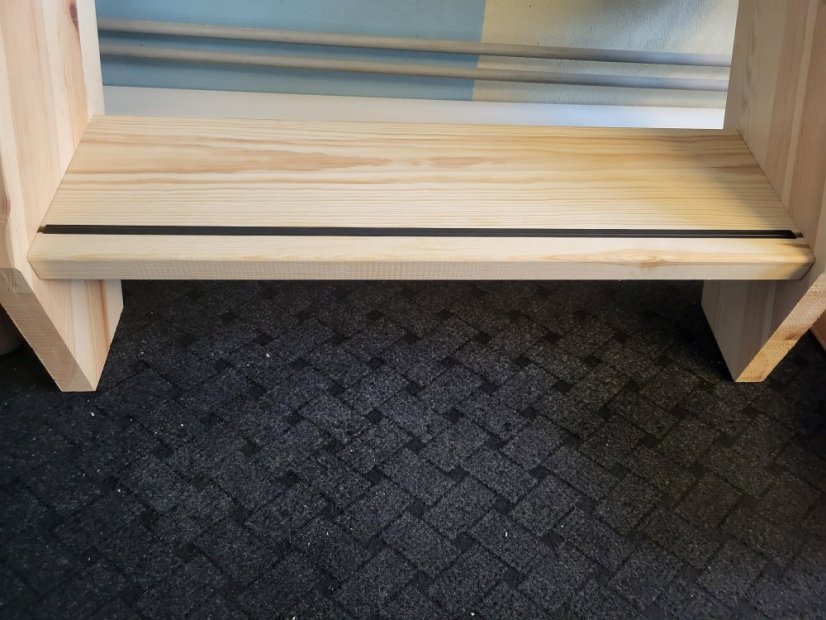 Kiefertreppe geschlossen - Maß A/B: 320/241 (15 Treppen)