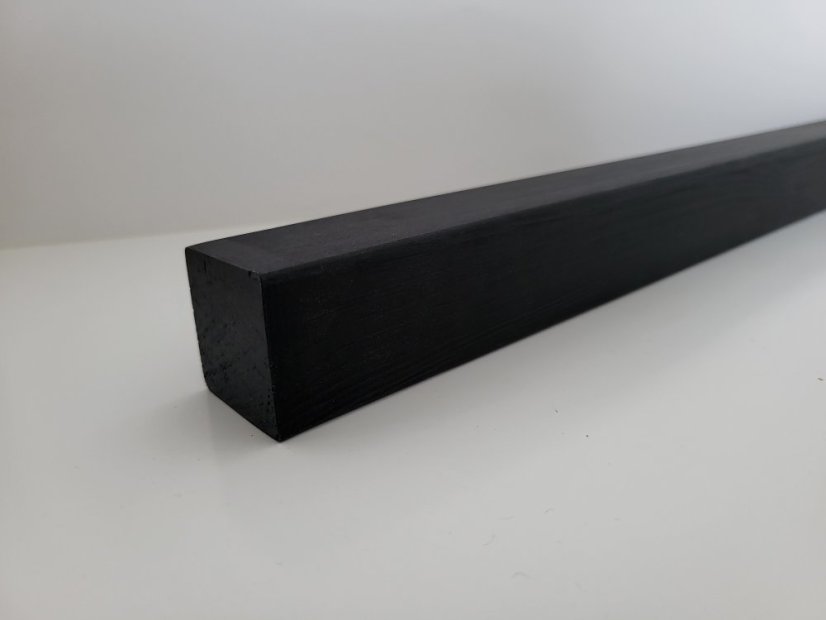 Handlauf Quadratisch - Holz: Eiche, Behandlungen: Ohne Behandlung, Handlauf quadratisch Größe: 40x40