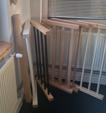 Nabídka zábradlí s různým typem ošetření a provedení