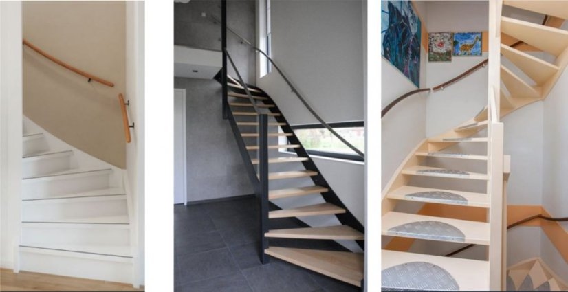 Tvarované 2D madlo - Drevo: Buk, Ošetrenia: Prírodný olej