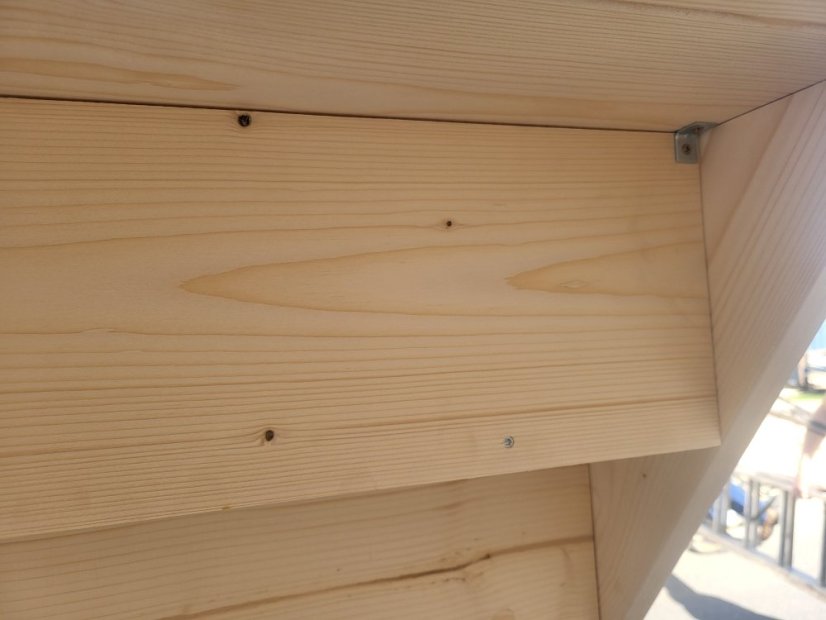 Fichtenholz-Treppe M45°