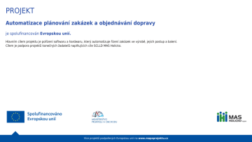 Automatizace objednávek a dopravy na eshopu