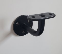 Handlaufhalter aus Edelstahl - LED Handlauf - Schwarz