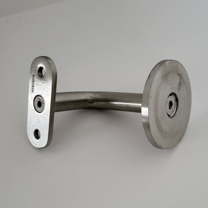Handlaufhalter Edelstahl - Flach