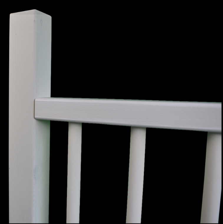 Detail uchycení ke sloupku