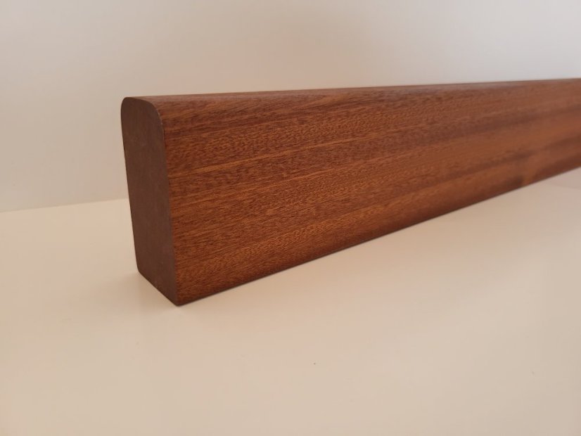 PROSCHODY Madlo Obdelníkové 44x80 - Dřevo: Mahagon, Ošetření: Olej přírodní