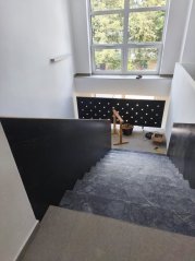 Massives Eichenholzgeländer