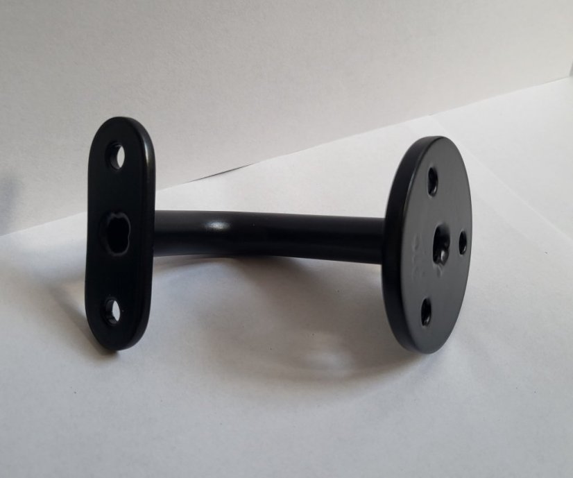 Handlaufhalter aus Edelstahl - LED Handlauf - Schwarz