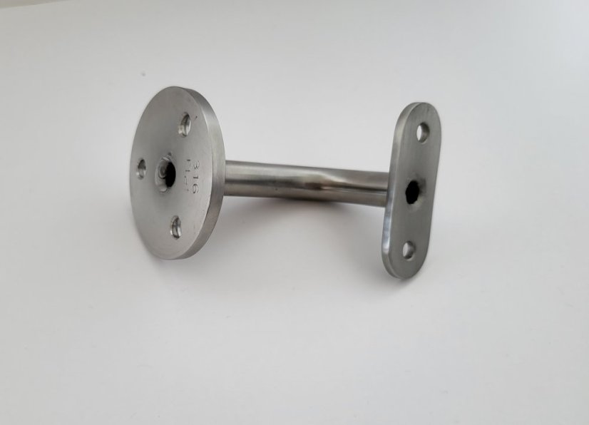 Držiak madla nerezový pre  LED madlo