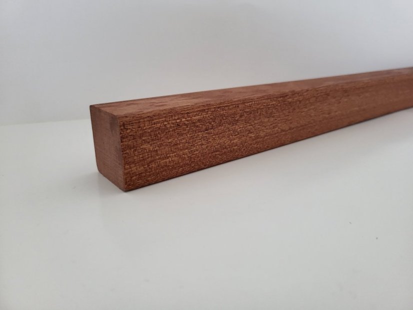 Handlauf Quadratisch - Holz: Eiche, Behandlungen: Ohne Behandlung, Handlauf quadratisch Größe: 40x40