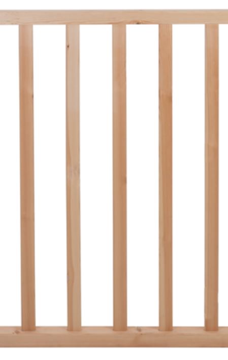 PROSCHODY Zábradlí Pardubice z borovice - Ošetrenia: Bez ošetrenia